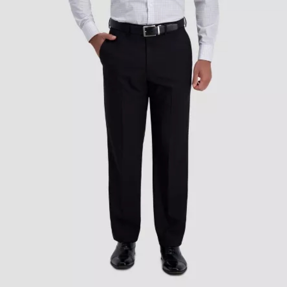 20. Haggar H26 Men's Premium Stretch Classic Fit Dress Pants